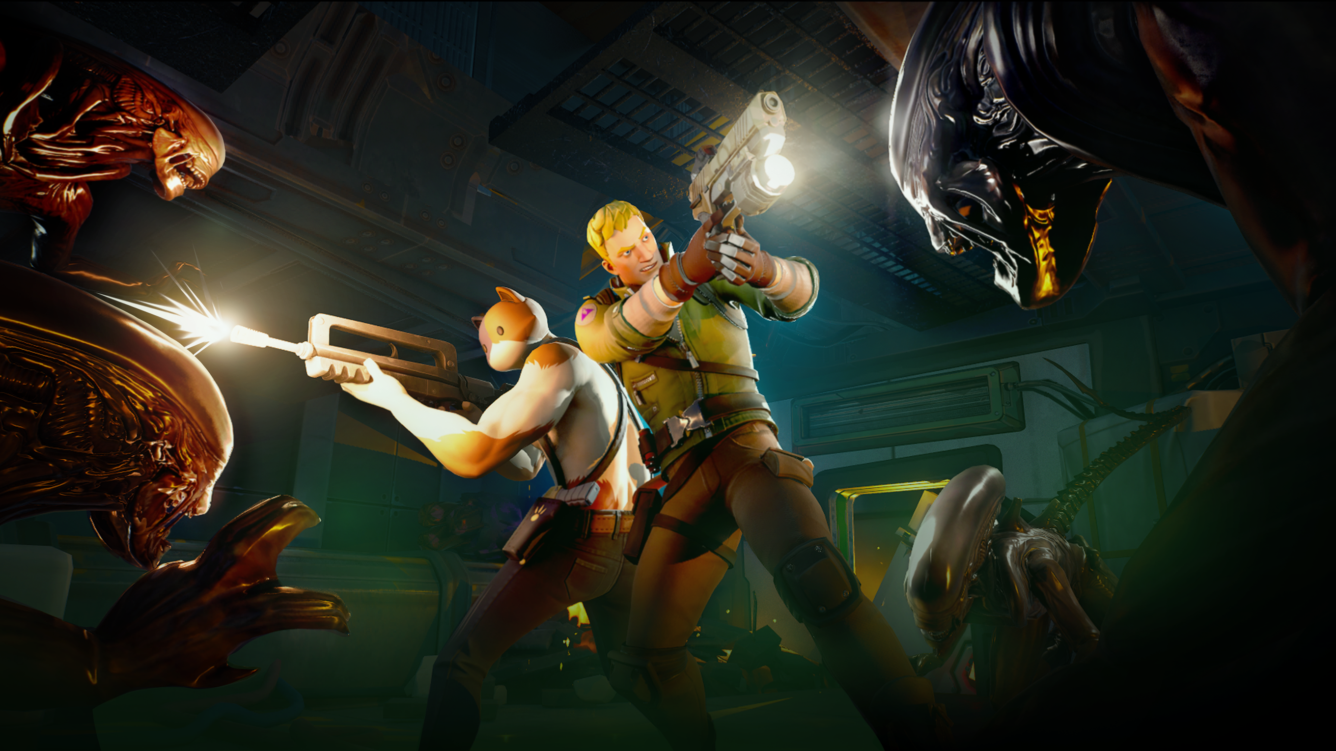 Alien Earth - Fortnite activation by PowerUP - Gameplay Screen Capture